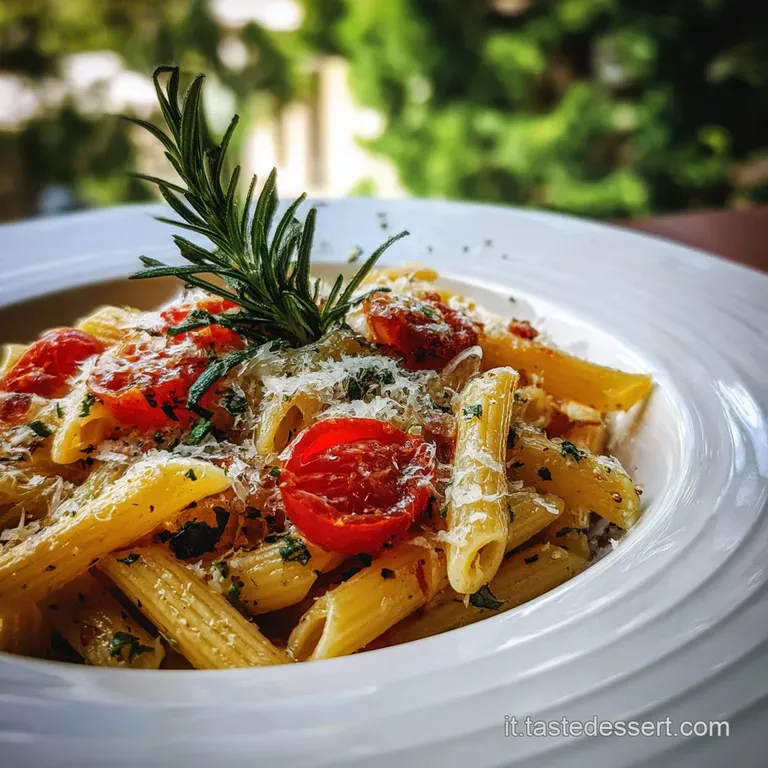 Elegant plate of twirled pasta alla Gricia with rendered pork. Glistening pecorino and cracked pepper add visual depth and...