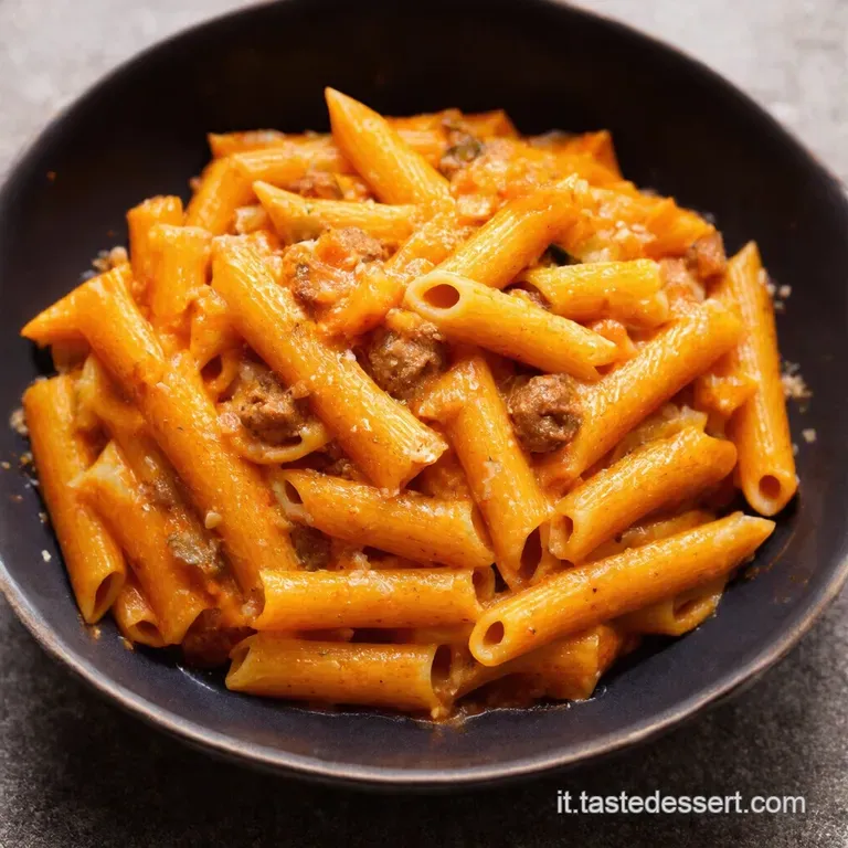 Pasta alla Zucca e Salsiccia Un Autunno nel Piatto
