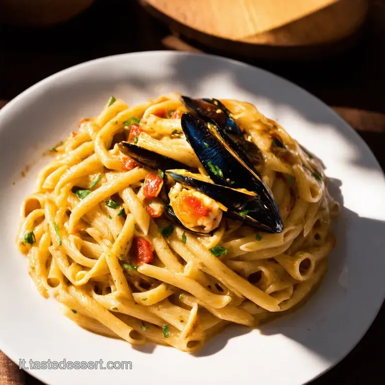 Pasta con Cozze e Pomodorini Un Assaggio di Mare