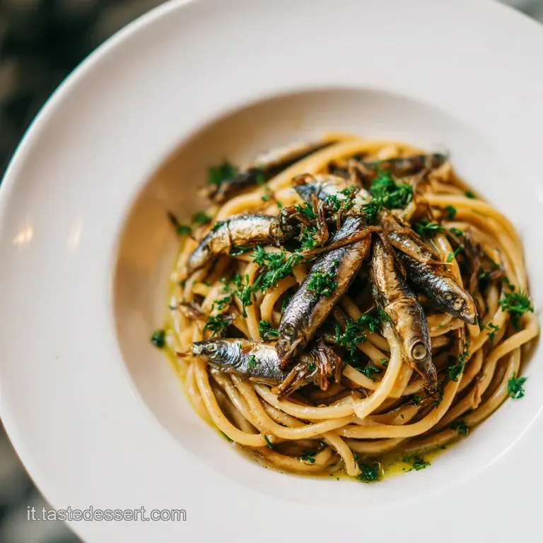Pasta Con Le Sarde Siciliana