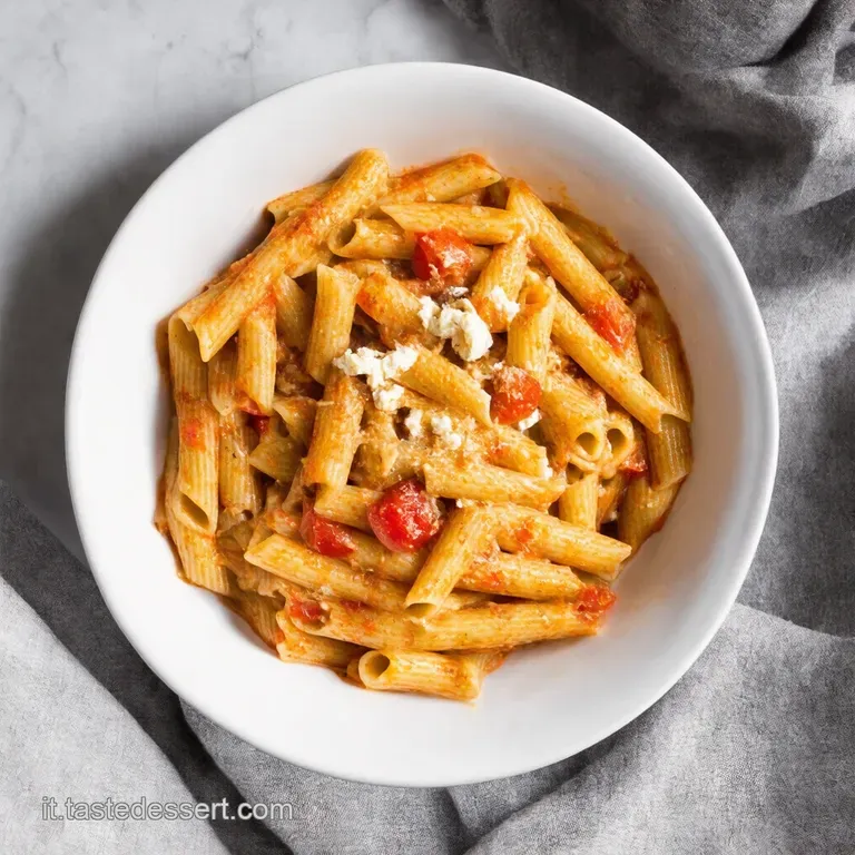 Pasta con Pomodorini Freschi e Ricotta Soffice