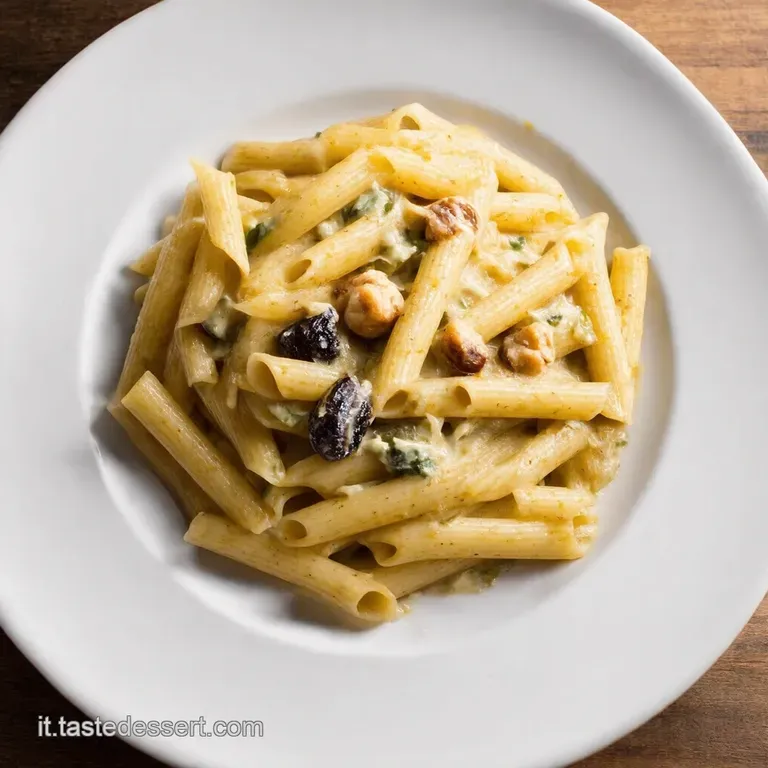 Pasta Cremosa al Gorgonzola e Noci
