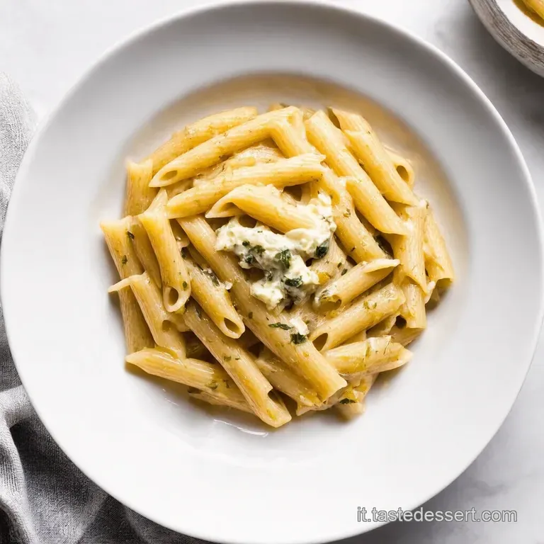 Pasta Cremosa Noci e Gorgonzola