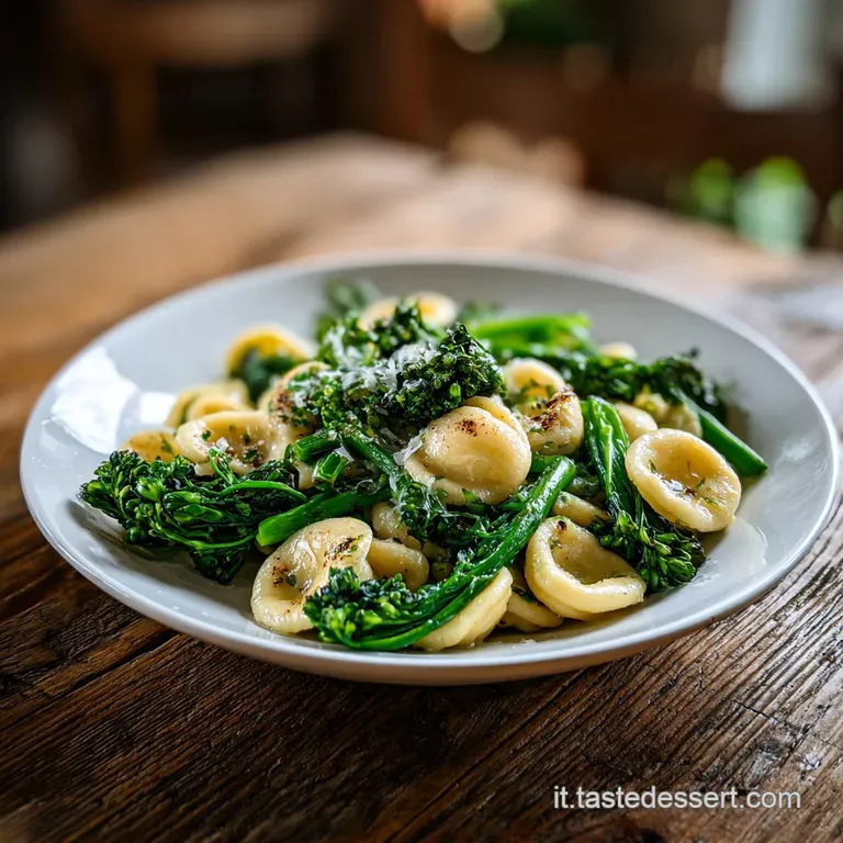 Pasta e Cime di Rapa: Ricetta Tradizionale