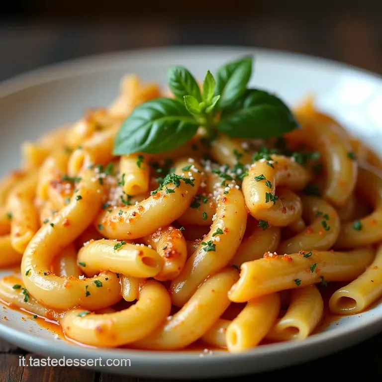 Il Sole nel Piatto Pasta al Forno Rustica con Quattro Ortaggi del Mediterraneo e Besciamella Leggera