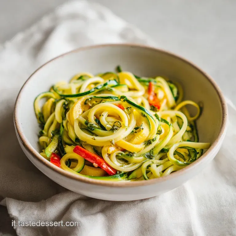 Pasta Fredda Cremosa con Zucchine