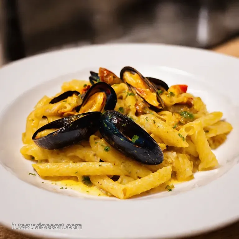 Pasta Patate E Cozze La Sinfonia Napoletana presentation