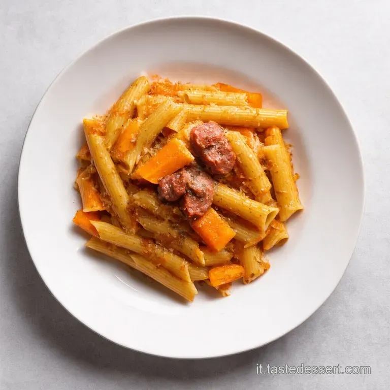 Pasta Salsiccia e Zucca Un Autunno di Sapori