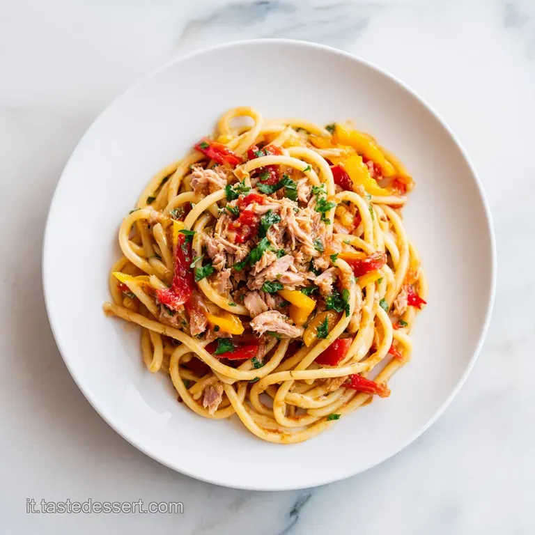 Pasta con Tonno e Peperoni Classica