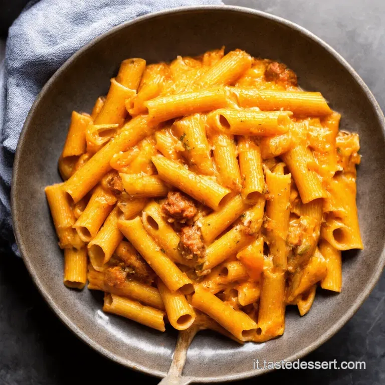 Pasta Zucca e Salsiccia Un Abbraccio di Sapori Autunnali