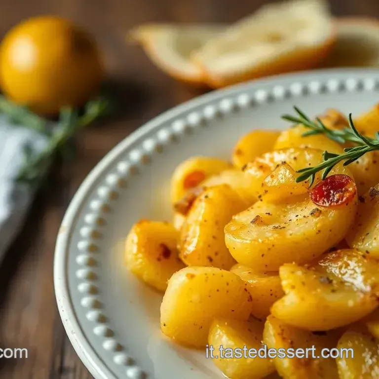 Patate al Forno Croccanti con Rosmarino e Aglio