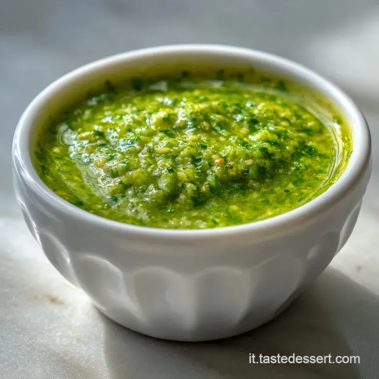 Pesto di Zucchine con Mandorle e Formaggi DOP
