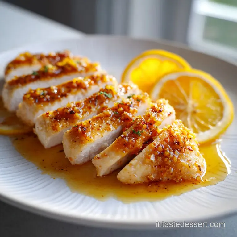 Ricetta di Petto di Pollo al Limone Cremoso
