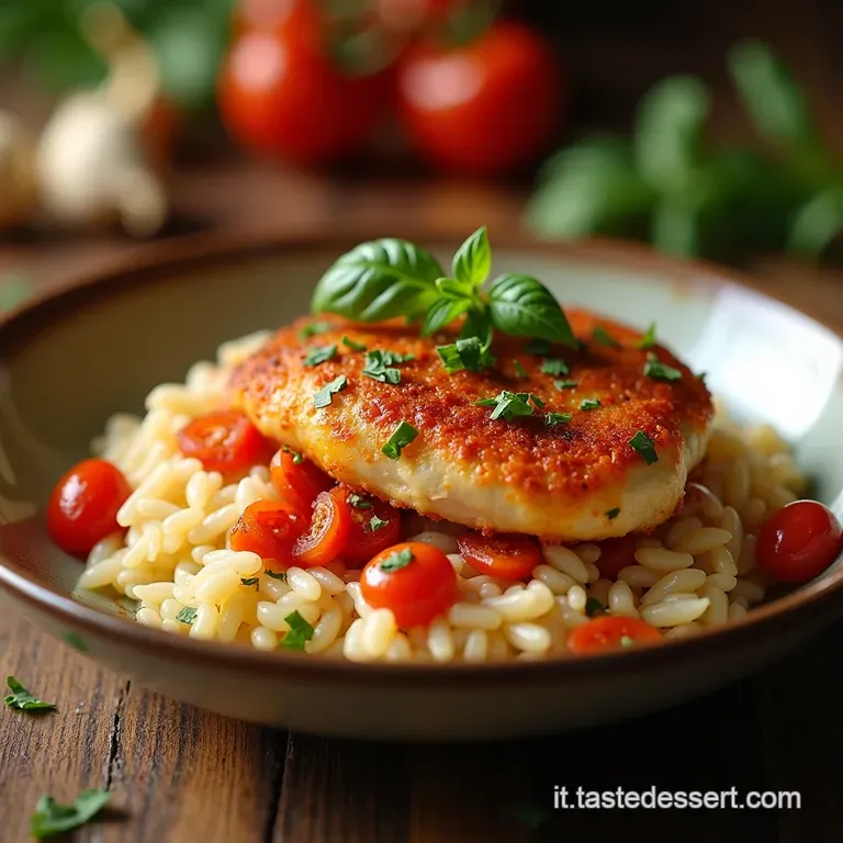 Petto Di Pollo E Peperoni Gratinati presentation