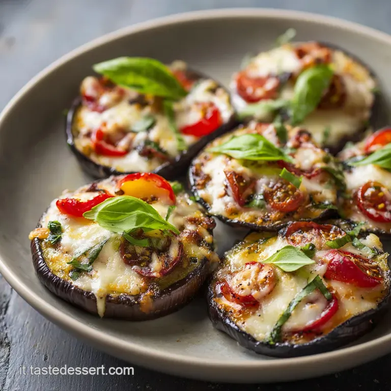 Pizzette di Melanzane: Sfiziose e Filanti