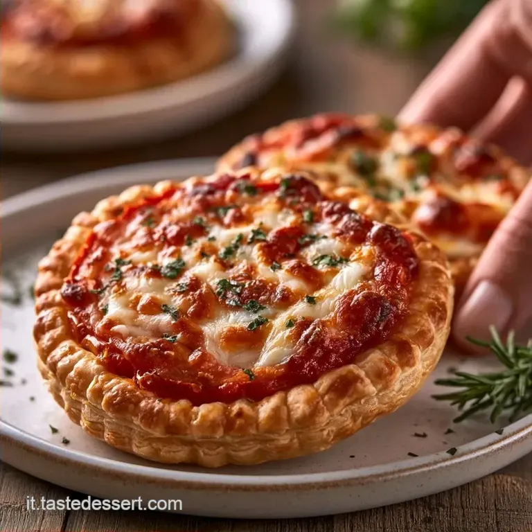 Pizzette Di Pasta Sfoglia: Croccanti E Filanti