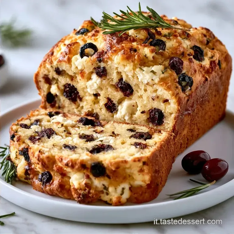 Plumcake Salato Olive Feta: Morbido e Saporito