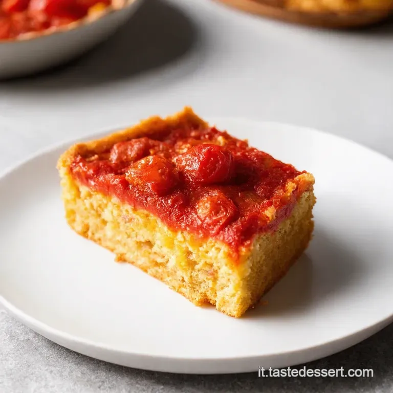 Po Italiano Perfetto La Torta di Pomodoro della Nonna