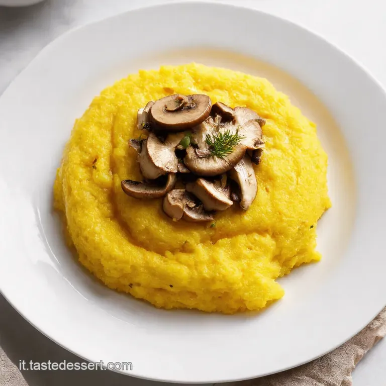 Polenta ai Funghi Porcini: Un Classico Italiano Rivisitato