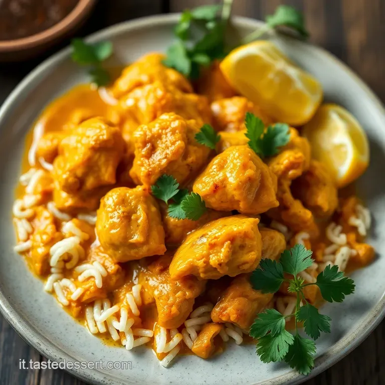 Pollo al Curry Veloce e Delizioso