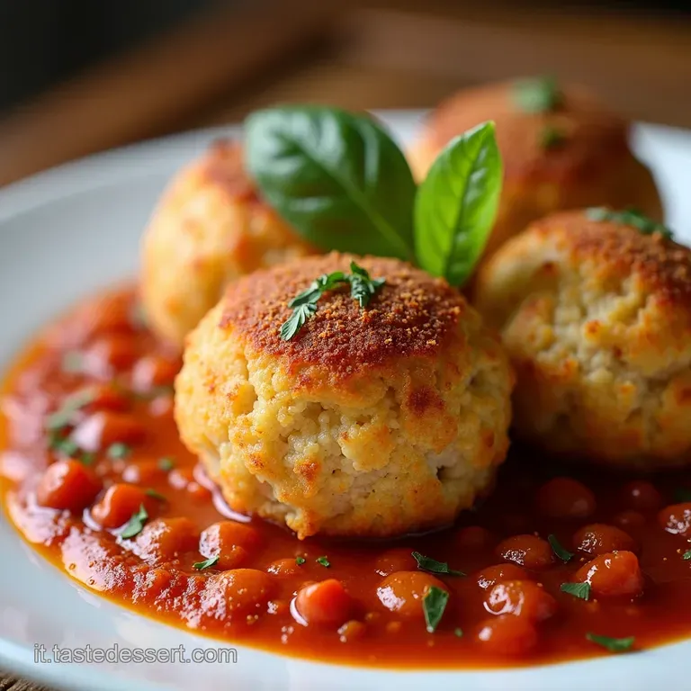 Polpette Sorpresa al Sugo