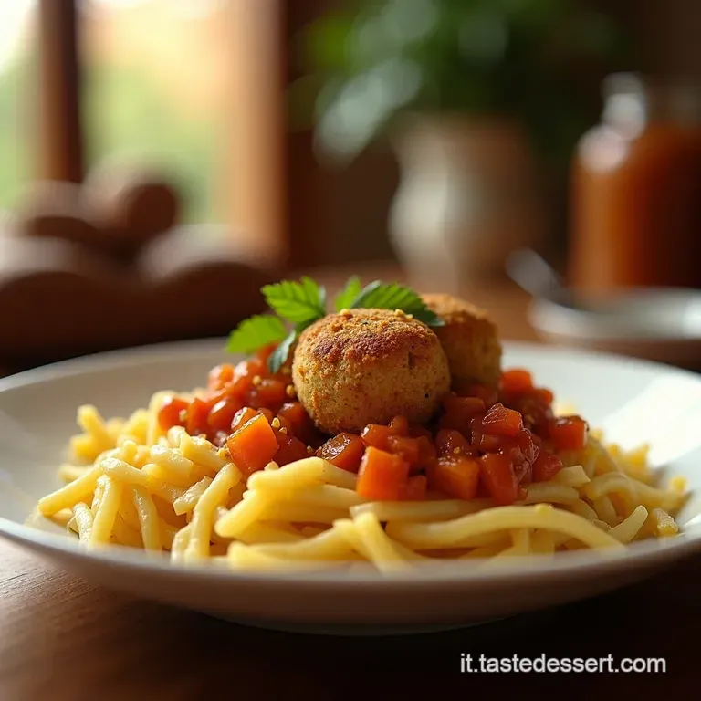 Polpettone Di Lenticchie E Patate Al Forno presentation