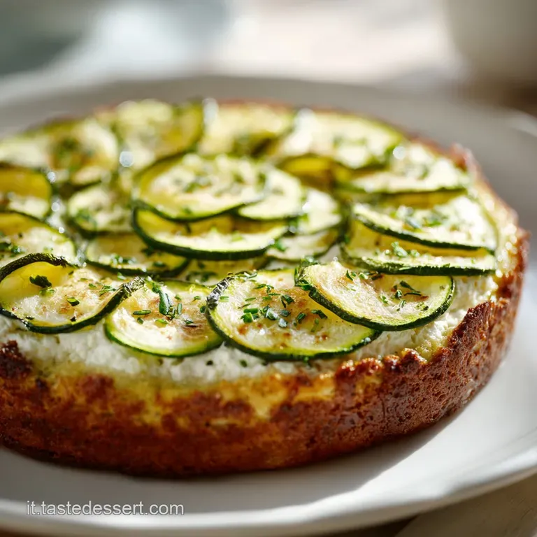 Ricetta Torta Salata Zucchine: Cremosa con Ricotta