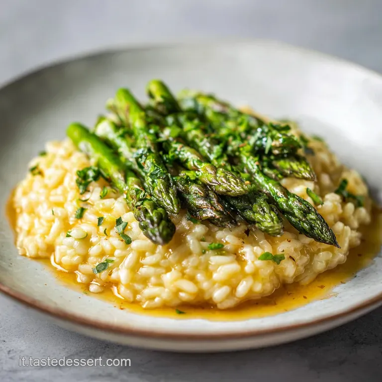 Risotto agli Asparagi: Mantecatura Perfetta