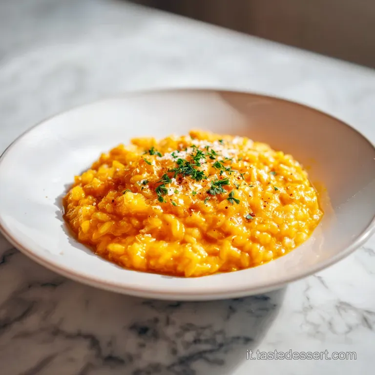 Creamy Pumpkin Risotto (Risotto alla Zucca)