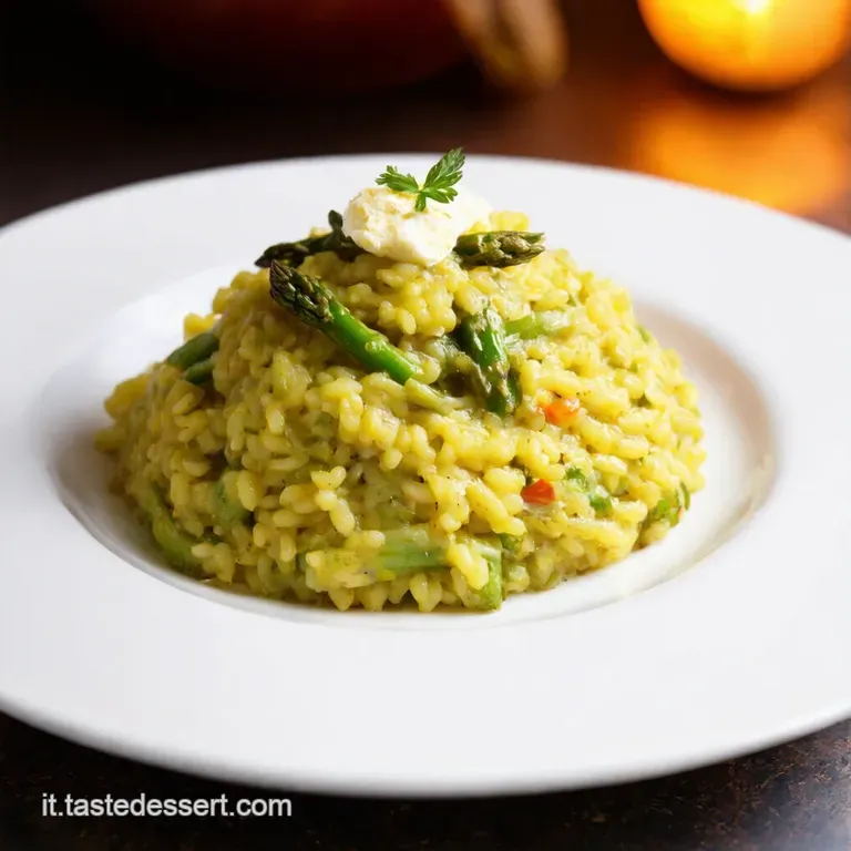 Risotto Con Asparagi Un Classico Primaverile presentation