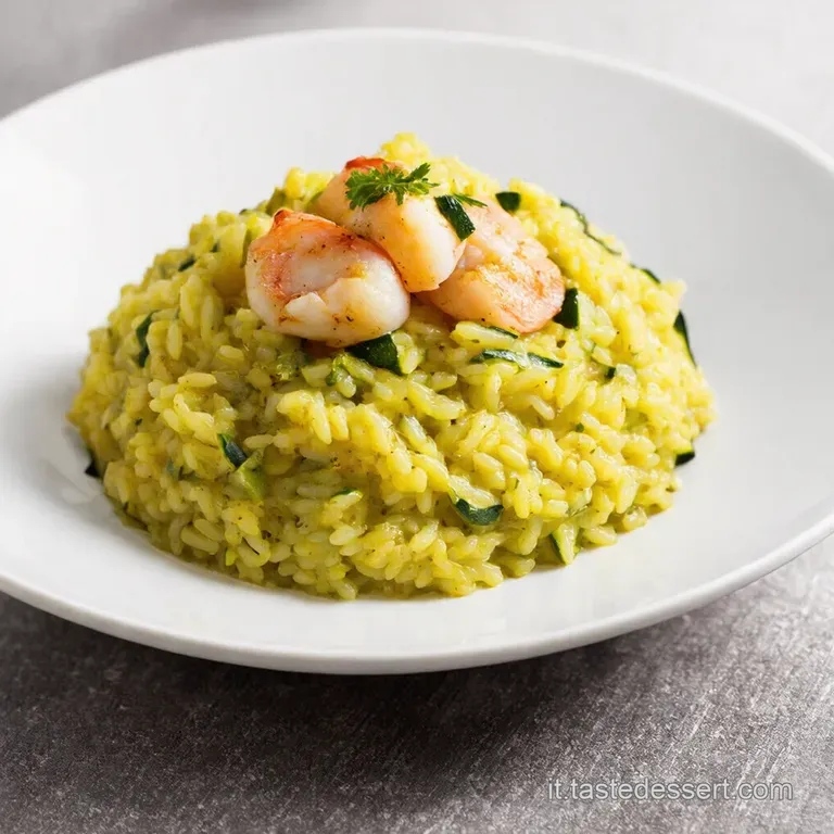 Risotto Zucchine e Gamberetti Un Classico Italiano