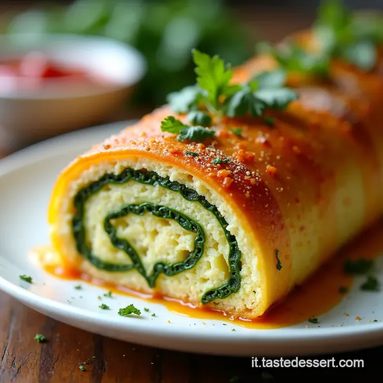 Rotolo di Zucchine Chetogenico Farcito e Fresco