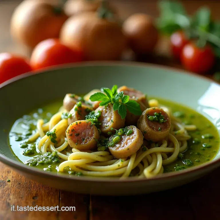 Ricetta La Salsa Verde Della Tradizione Freschezza Pura Per Il Vostro Bollito presentation