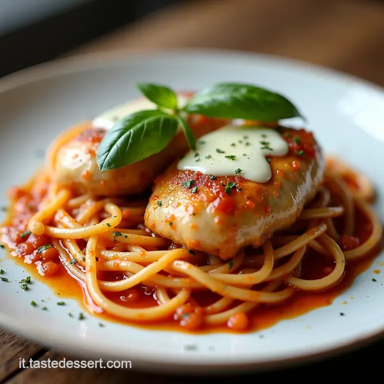 Saltimbocca Rustico Petti di Pollo Sottili in Salsa Morbida al Parmigiano