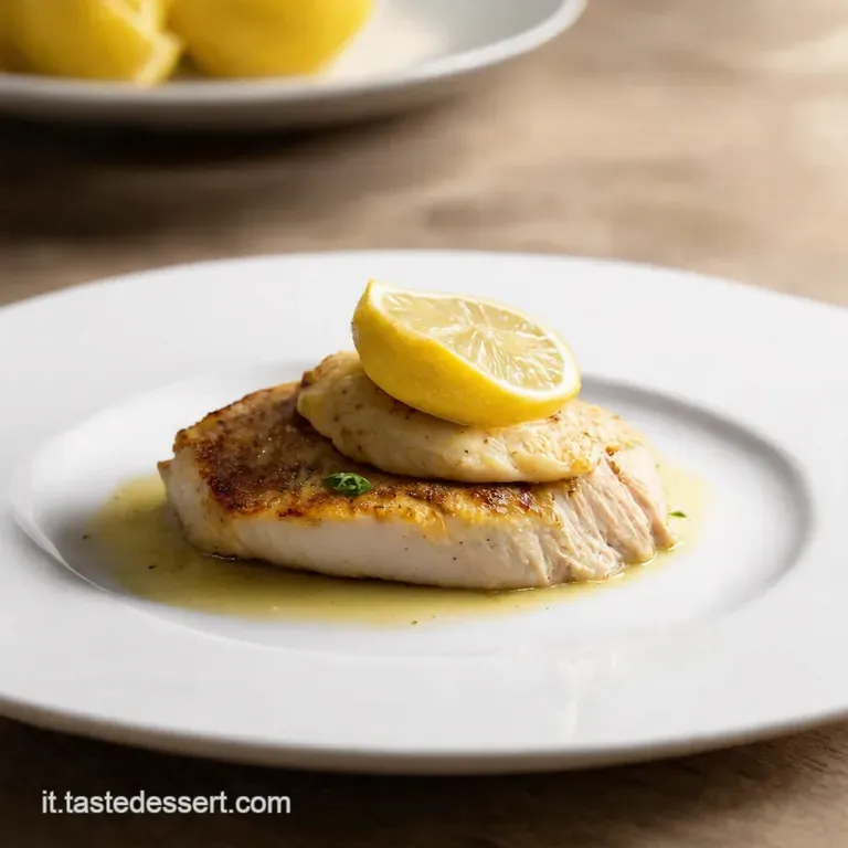 Scaloppine di Pollo al Limone Un Classico Italiano