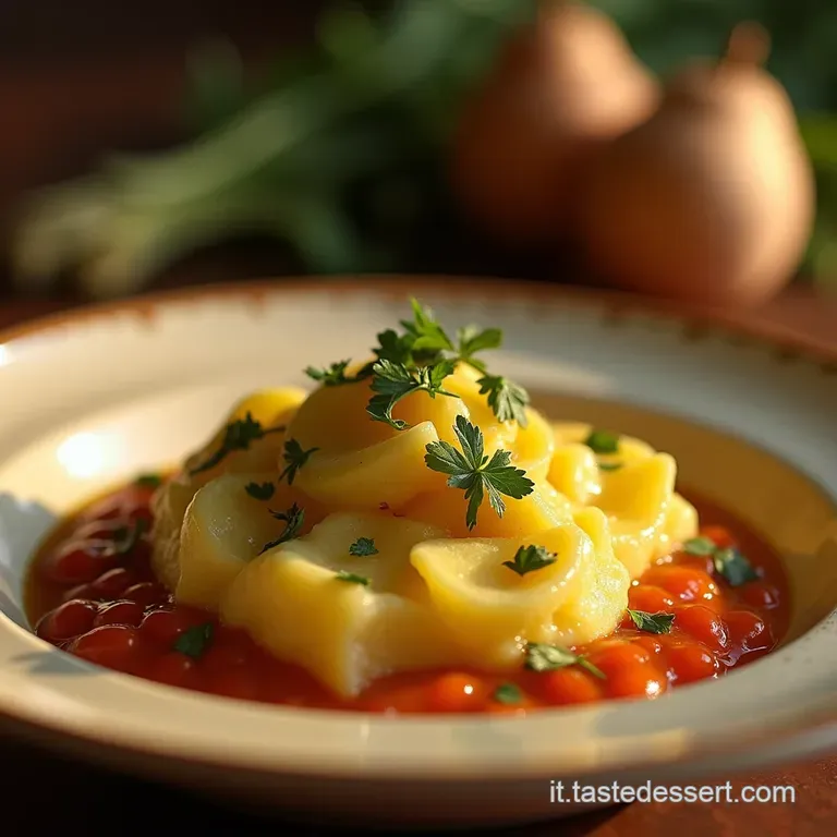 Sformato Soffice Di Patate E Verza Con Profumo Di Noce Moscata presentation