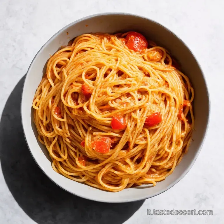 Spaghetti al Pomodoro Fresco Sapore di Casa