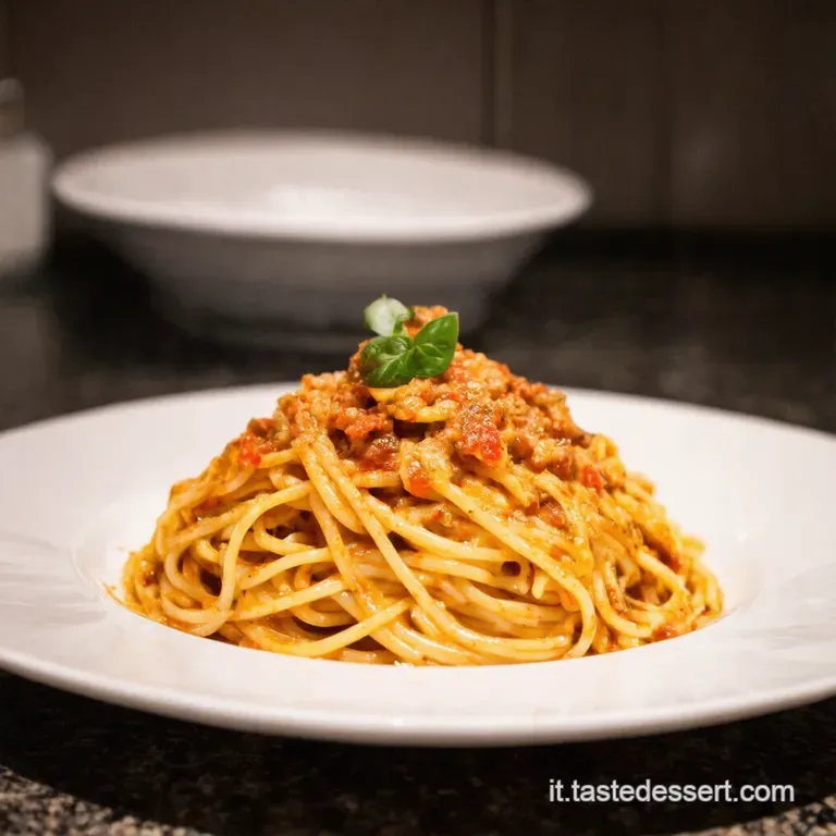 Spaghetti Alla Boscaiola presentation