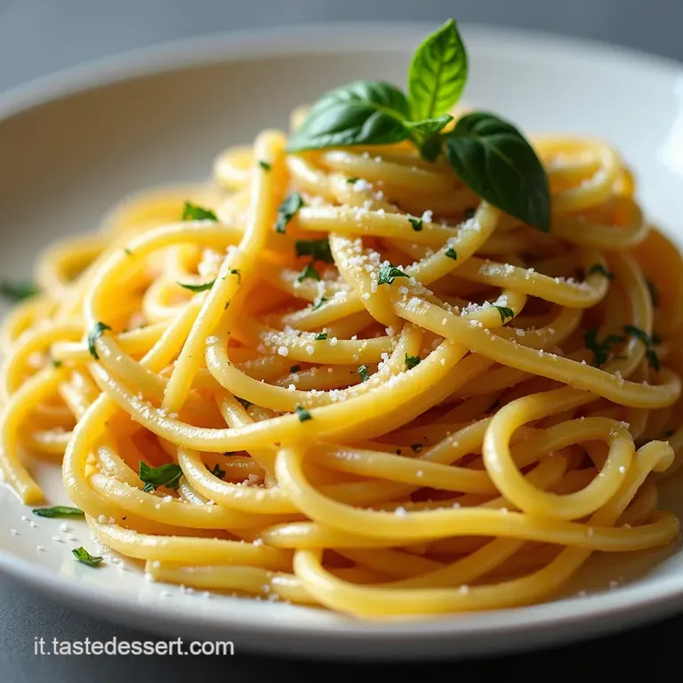 Spaghetti alla Norma Bianca con Pomodorini Confit
