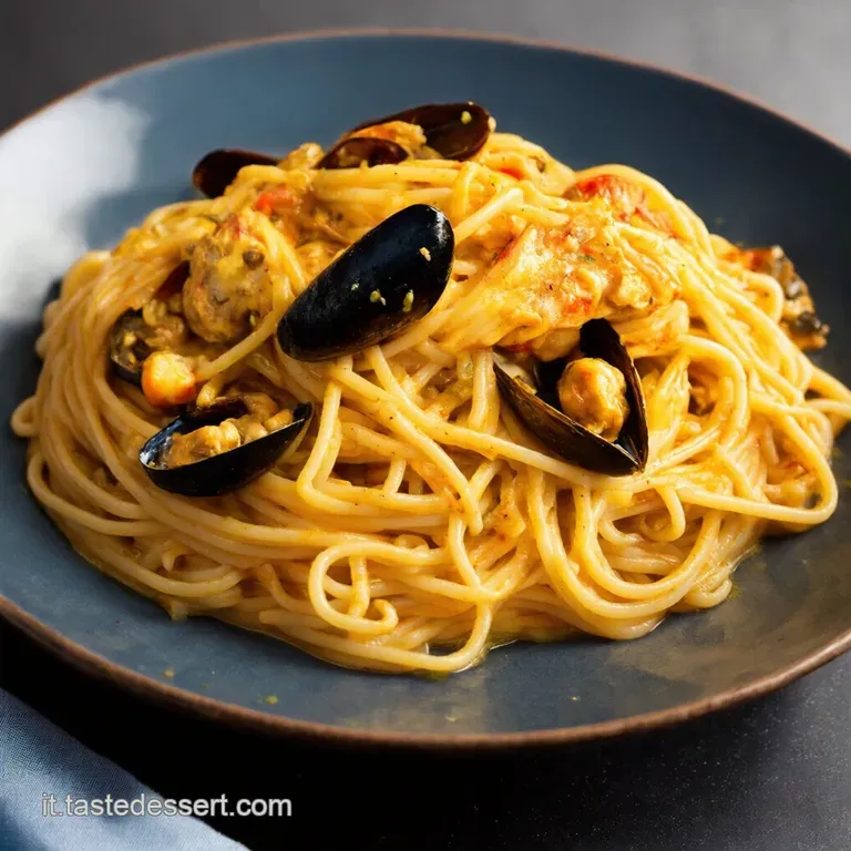 Spaghetti con le Cozze e Pomodorini