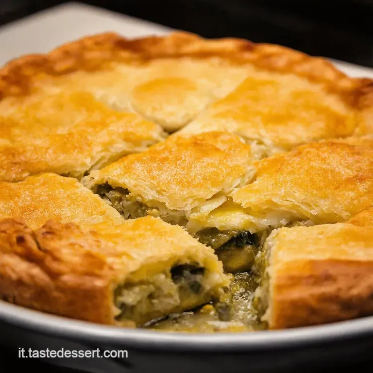 Spanakopita Perfetta Croccante Fuori Cremosa Dentro presentation