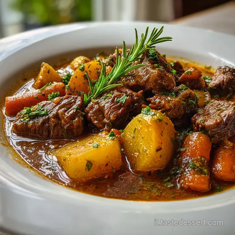 Spezzatino con Patate: Ricetta della Nonna