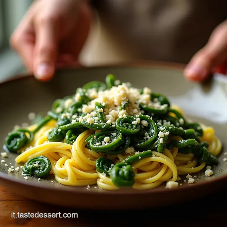 Spinaci Saltati Allonda Con Aglio Noce Moscata E Una Pioggia Di Parmigiano Reggiano presentation
