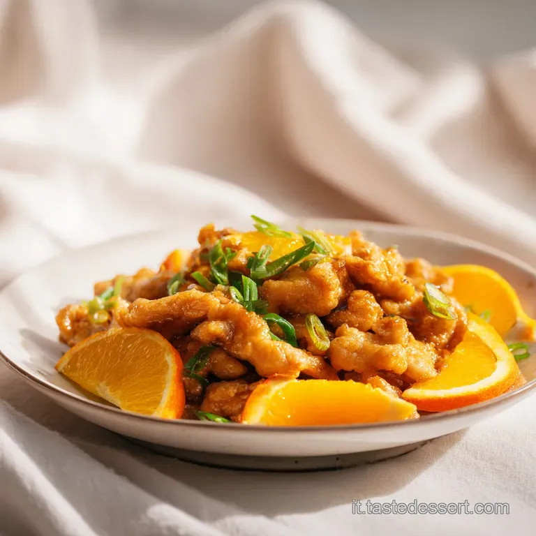 Straccetti di Pollo all Arancia: Cremosi e Tenerissimi