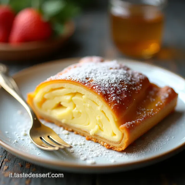Strudel di Mele Croccante De Ma Uma Del&iacute;cia