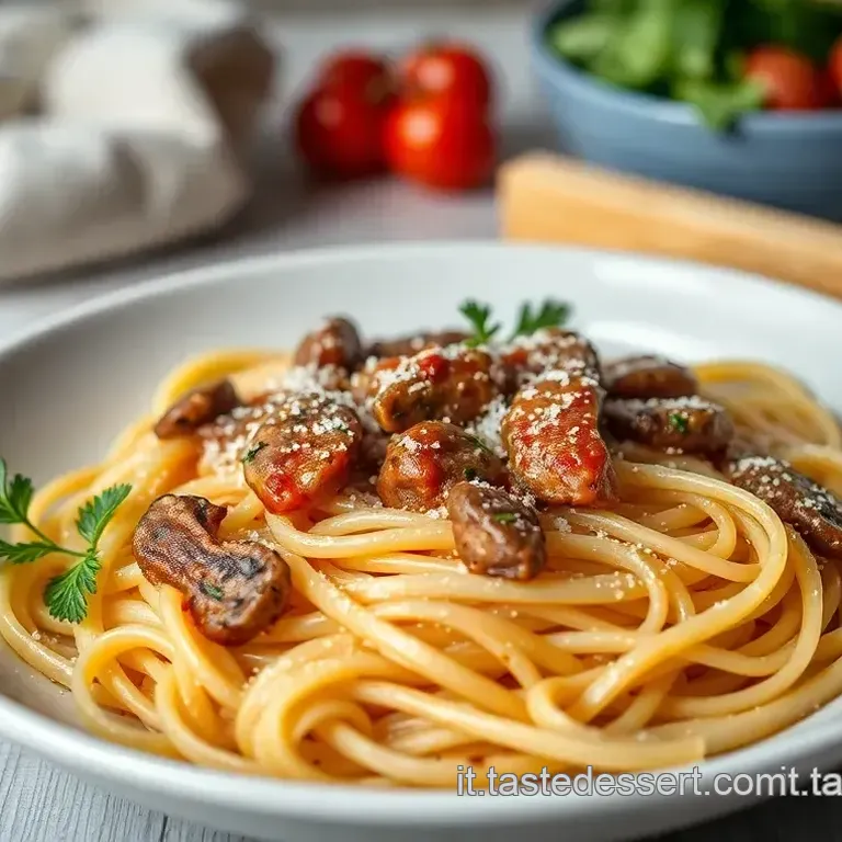Tagliatelle alla Boscaiola: Un Classico che Scalda il Cuore