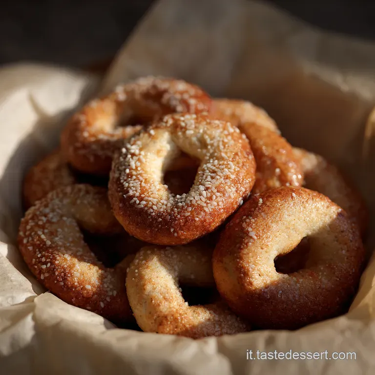 Taralli Dolci Profumati All anice presentation