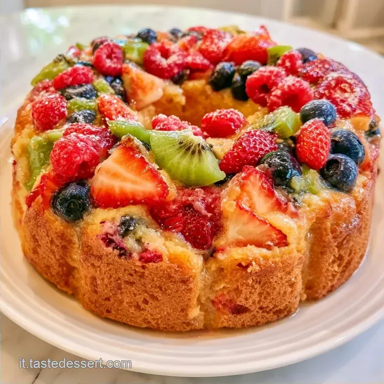 Torta con Frutta Fresca: Base Soffice