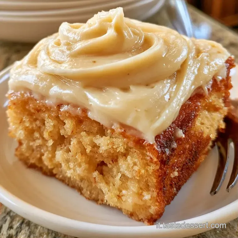 Fetta di torta su piatto bianco con strati di crema vellutata, panna montata ferma e un mirtillo fresco in cima.