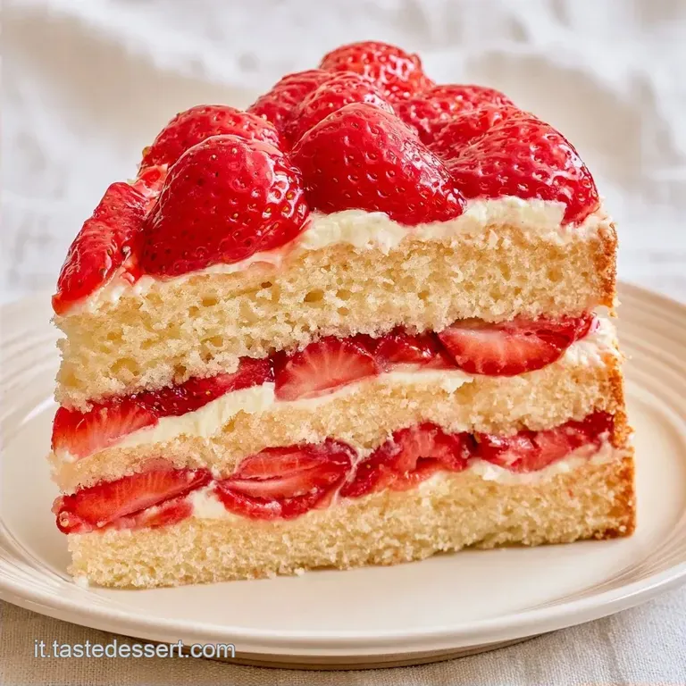 Torta di Compleanno alle Fragole in 55 Minuti